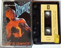 DAVID BOWIE - LET'S DANCE CASSETTE MADE IN TURKEY ''USED''