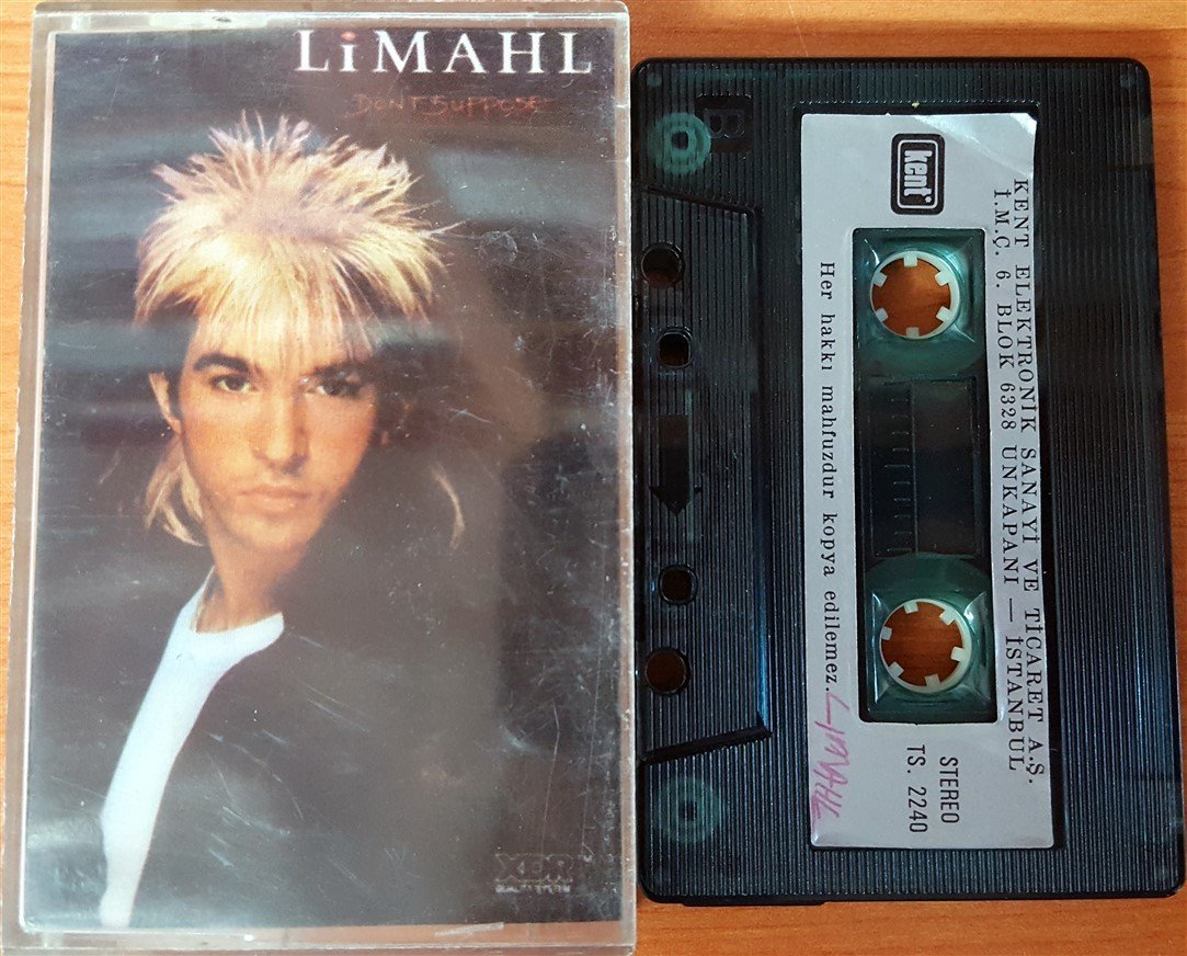 LIMAHL - DON'T SUPPOSE CASSETTE MADE IN TURKEY ''USED''