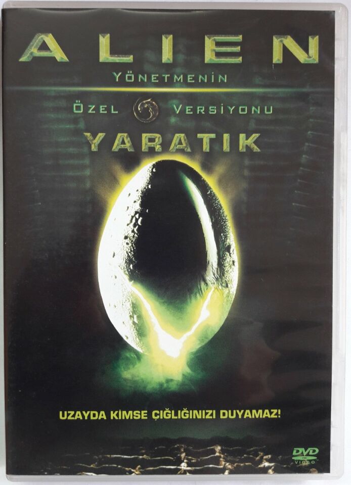 ALIEN (1979) - YARATIK - TOM SKERRITT - SIGOURNEY WEAVER - RIDLEY SCOTT - YÖNETMENİN ÖZEL VERSİYONU - DVD 2.EL