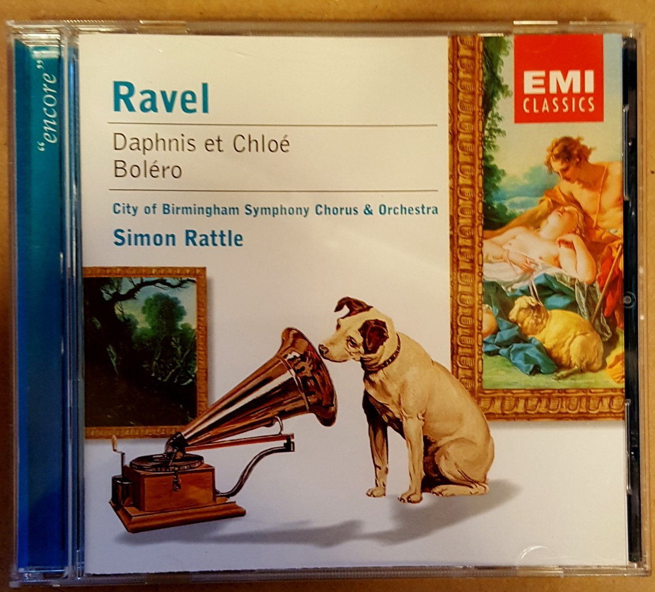 RAVEL DAPHNIS ET CHLOE / BOLERO SIMON RATTLE CD 2.EL