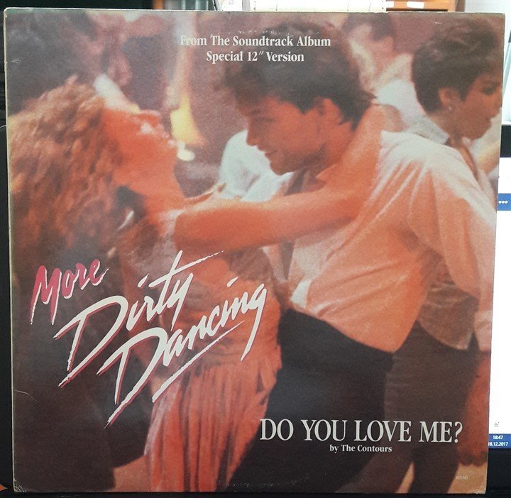 THE CONTOURS - DO YOU LOVE ME? (FROM ''DIRTY DANCING'' MOVIE)(1988) - 12'' MAXI SINGLE PLAK 2.EL