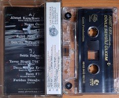 AHMET KAYA ŞARKILARI / DİNLE SEVGİLİ ÜLKEM 1 / NAZAN ÖNCEL, SUAVİ, ŞÜKRİYE TUTKUN, SELDA BAĞCAN, BANU (2002) GAM PRODUCTION KASET 2.EL