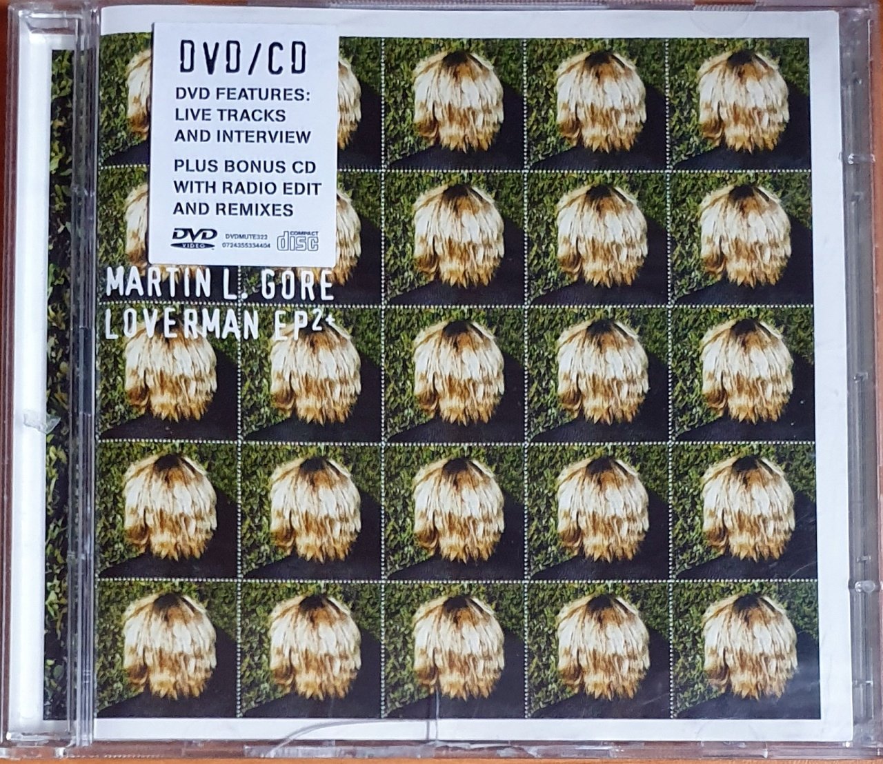MARTIN L. GORE - LOVERMAN EP2+ (2003) - CD+DVD MUTE 2.EL