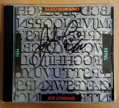ALDO ROMANO & JOE LOVANO - TEN TALES (1993) - CD KİŞİYE İMZALI 2.EL
