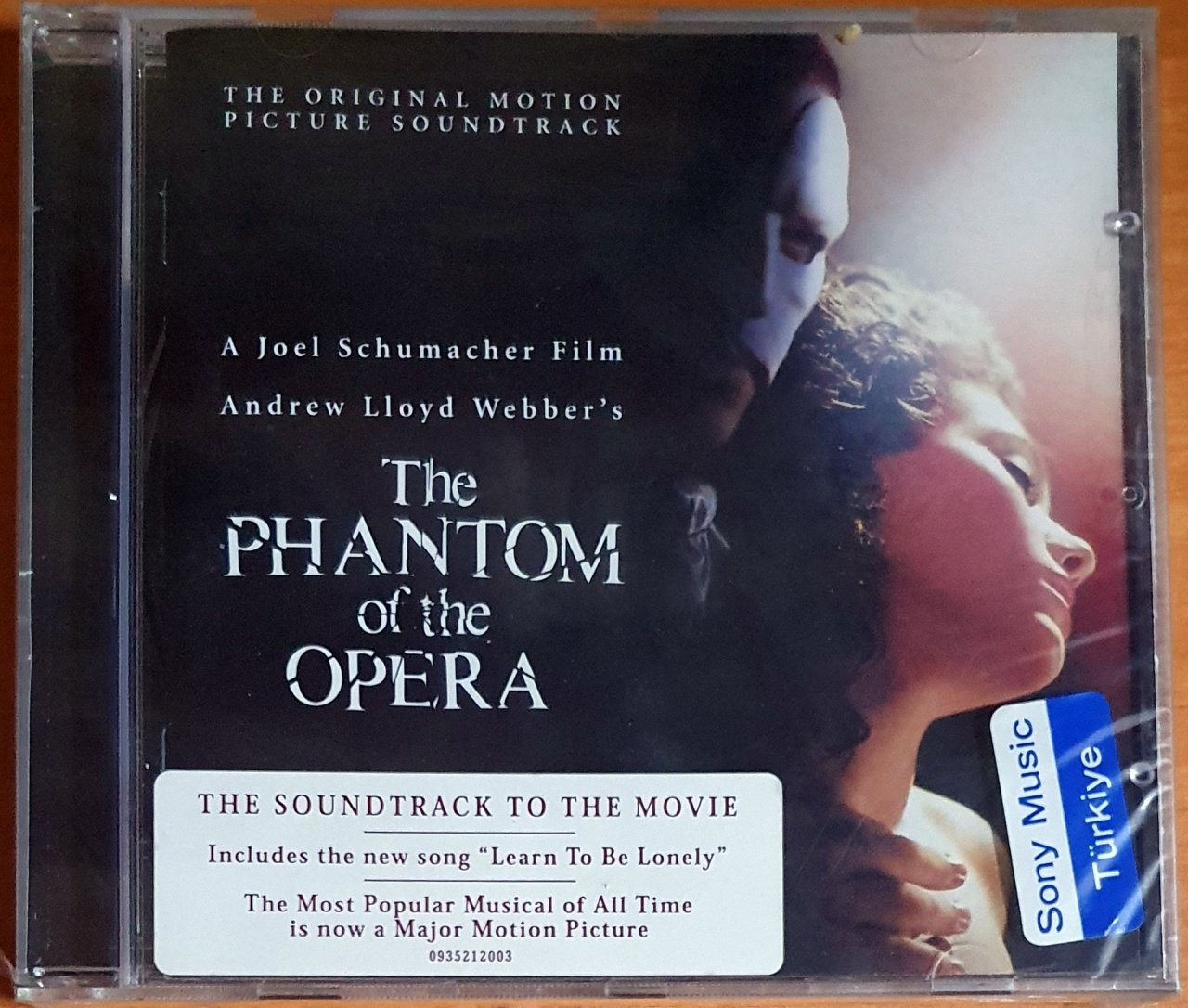 THE PHANTOM OF THE OPERA SOUNDTRACK / ANDREW LLOYD WEBBER (2004) - CD SIFIR