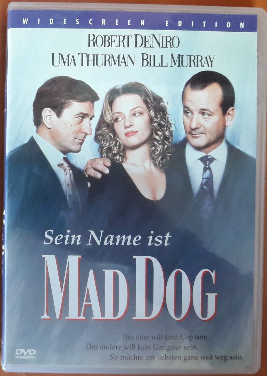 MAD DOG - ROBERT DE NIRO - UMA THURMAN - BILL MURRAY - DVD 2.EL
