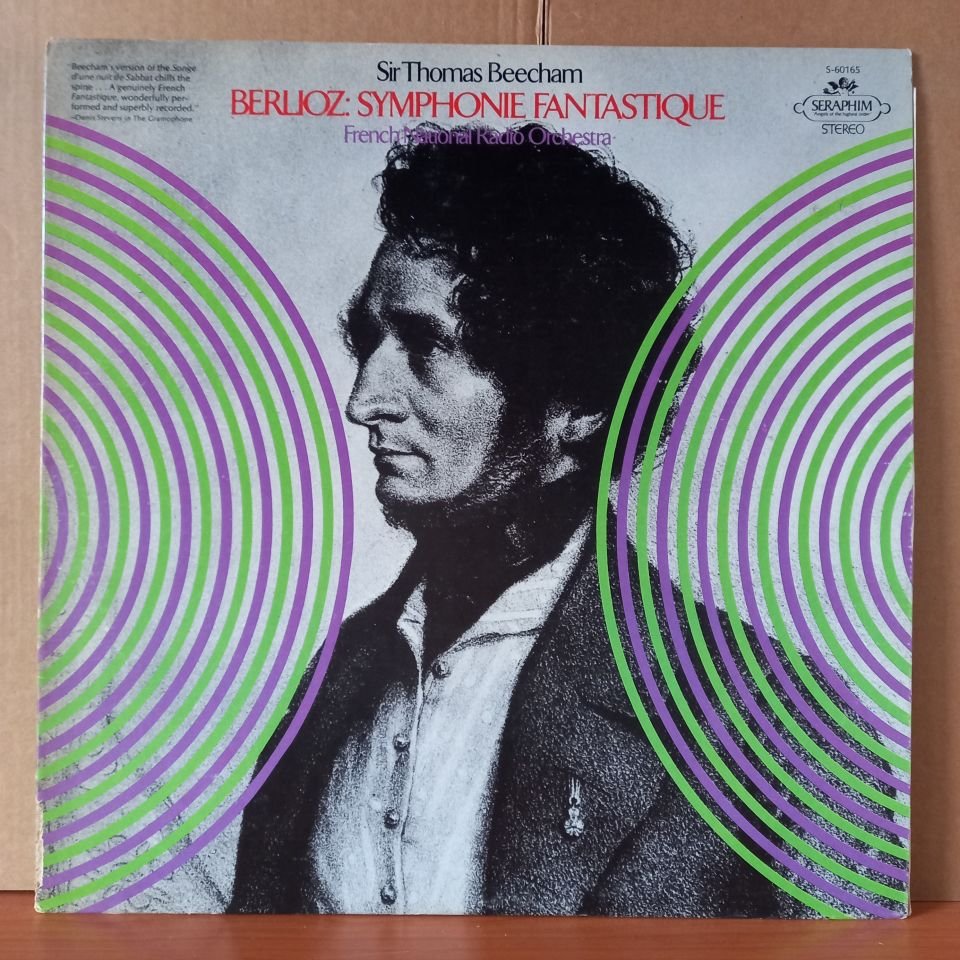 BERLIOZ: SYMPHONIE FANTASTIQUE / FRENCH NATIONAL RADIO ORCHESTRA, SIR THOMAS BEECHAM - LP 2.EL PLAK