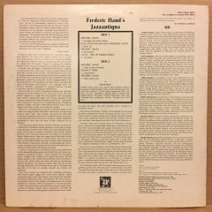 FREDERIC HAND'S JAZZANTIQUA 1984 2.EL PLAK