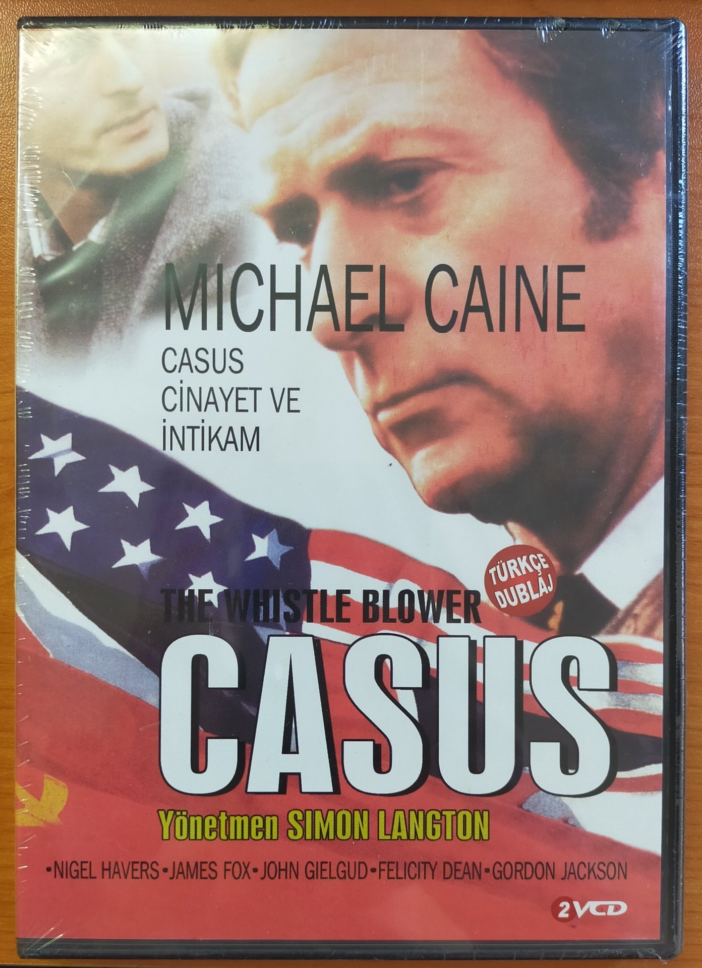 THE WHISTLE BLOWER - CASUS - MICHAEL CAINE - VCD SIFIR