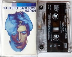 DAVID BOWIE - THE BEST OF DAVID BOWIE 1974/1979 CASSETTE MADE IN EU ''USED''