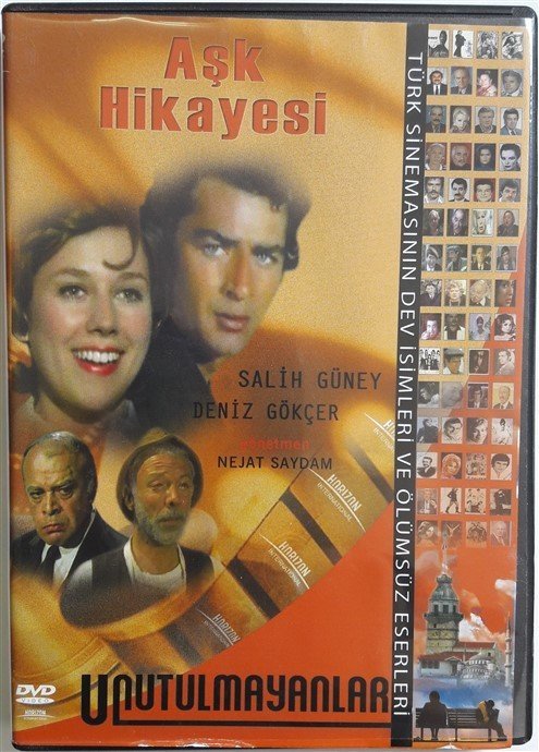 AŞK HİKAYESİ - SALİH GÜNEY - DENİZ GÖKÇER - NEJAT SAYDAM - DVD 2.EL