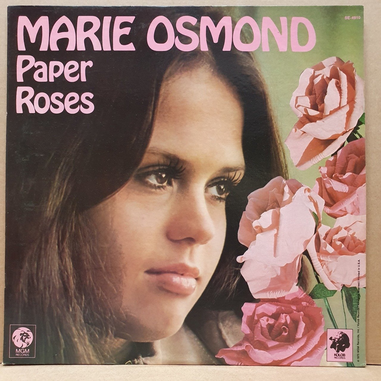 MARIE OSMOND - PAPER ROSES (1973) - LP 2.EL PLAK