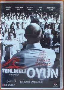 TEHLİKELİ OYUN - The WAVE - DENNIS GANSEL - DVD 2.EL