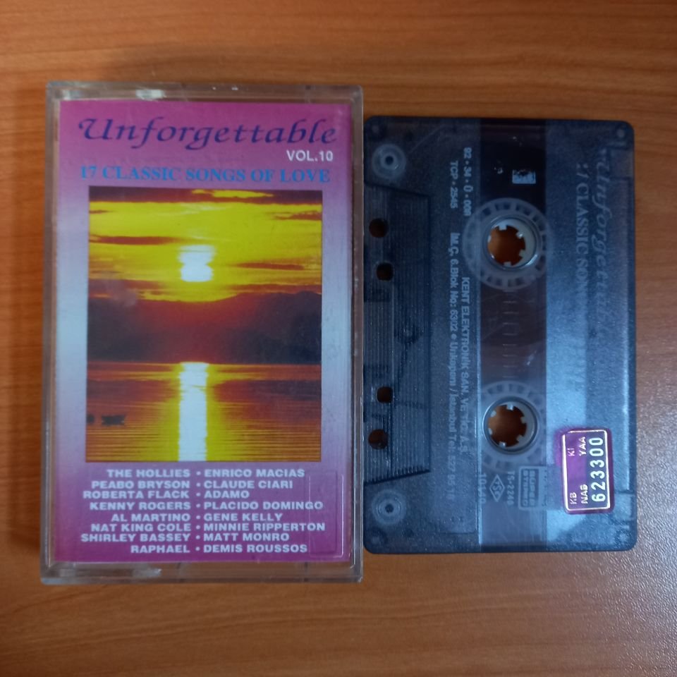 UNFORGETTABLE VOL.10 / 17 CLASSIC SONGS OF LOVE (1992) - KASET 2.EL