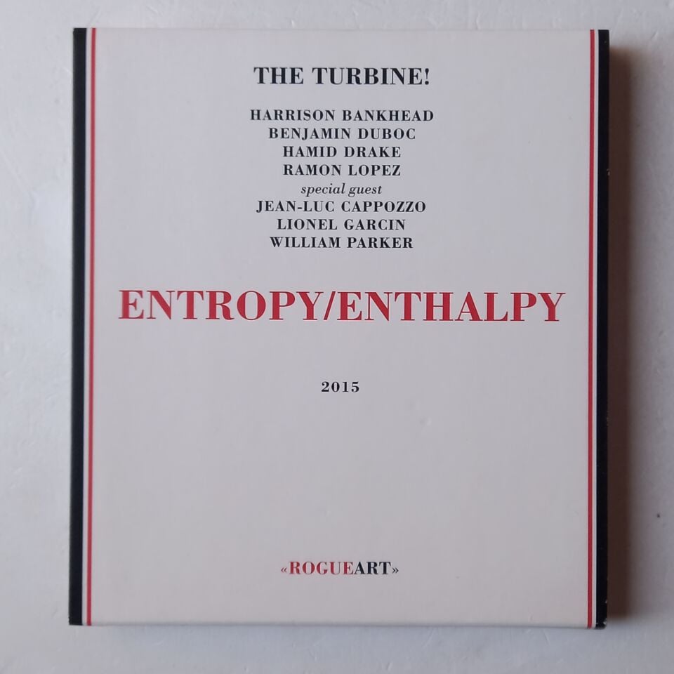 THE TURBINE! – ENTROPY/ENTHALPY (2015) - 2CD DIGIPAK 2.EL