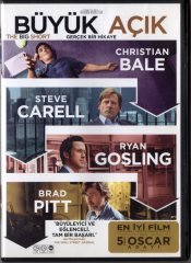 BÜYÜK AÇIK - THE BIG SHORT - CHRISTIAN BALE - STEVE CARELL - RYAN GOSLING - BRAD PITT - ADAM McCAY - DVD 2.EL
