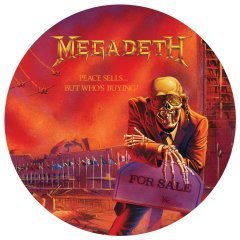 MEGADETH - PEACE SELLS BUT WHO'S BUYING PICTURE LP 180GR 2014 EDITION *SIFIR*