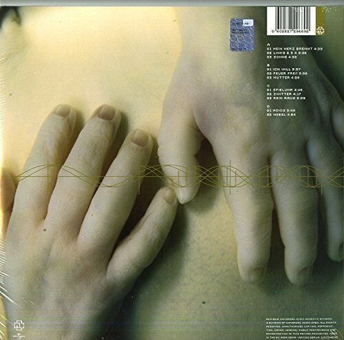 RAMMSTEIN - MUTTER (2001) - 2LP 180GR 2017 EDITION SIFIR PLAK