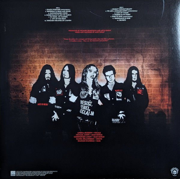 ARCH ENEMY – KHAOS LEGIONS (2011) - LP 2023 REISSUE SIFIR PLAK