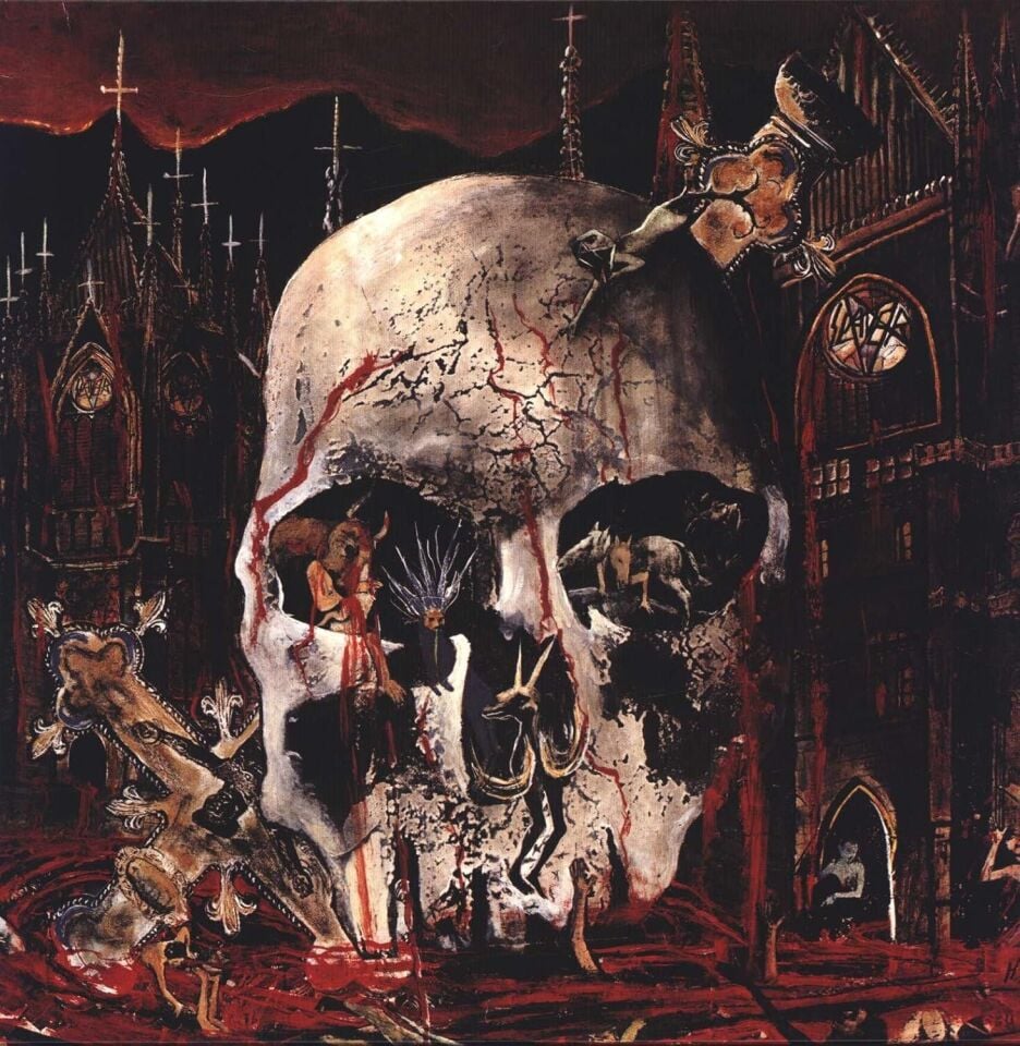 SLAYER - SOUTH OF HEAVEN (1988) - LP 180GR 2013 EDITION REISSUE SIFIR PLAK