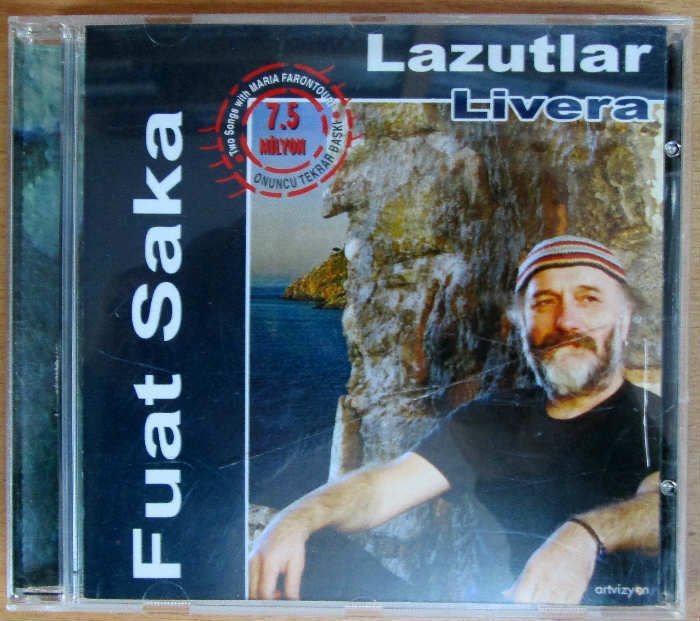FUAT SAKA - LAZUTLAR LİVERA - CD 2.EL