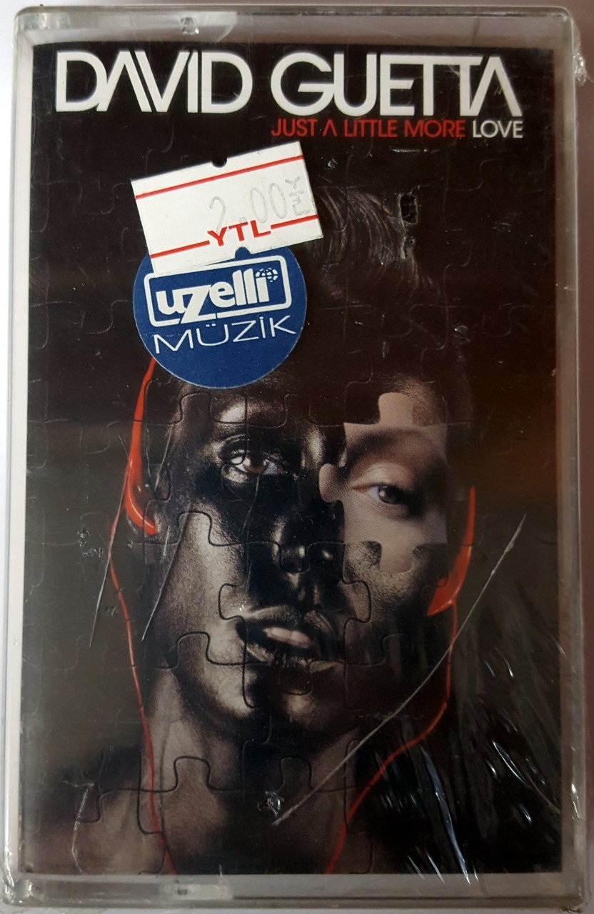 DAVID GUETTA - JUST A LITTLE MORE LOVE CASSETTE MADE IN EU ''NEW''