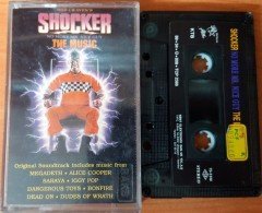 SHOCKER - NO MORE MR. NICE GUY SOUNDTRACK MEGADETH ALICE COOPER IGGY POP (1989) KENT CASSETTE MADE IN TURKEY ''USED'' PAPER LABEL