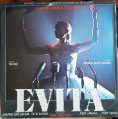 EVITA - VERSION ORIGINAL EN ESPANOL - ANDREW LLOYD WEBBER - 2.EL 2PLAK