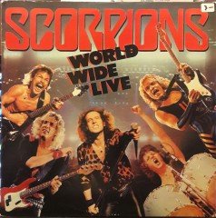 SCORPIONS - WORLD WIDE LIVE (1985) - 2PLAK 2.EL