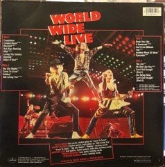 SCORPIONS - WORLD WIDE LIVE (1985) - 2PLAK 2.EL