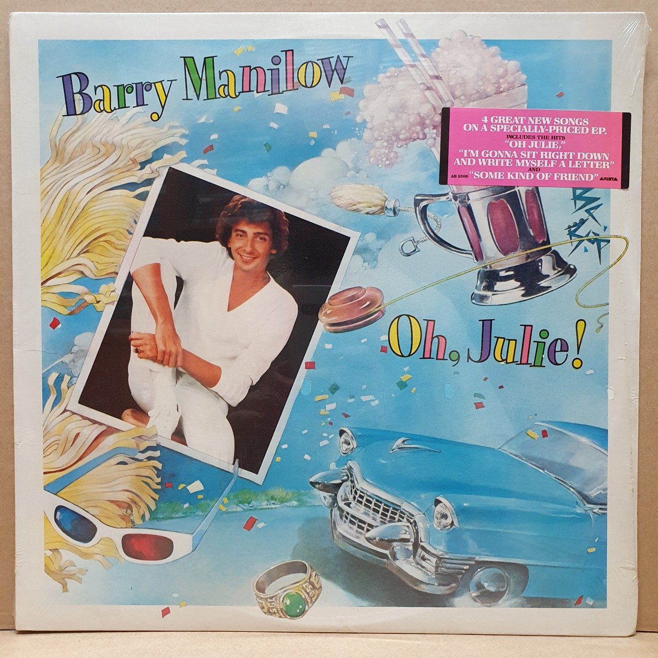 BARRY MANILOW - OH JULIE (1982) - LP DÖNEM BASKISI SIFIR PLAK