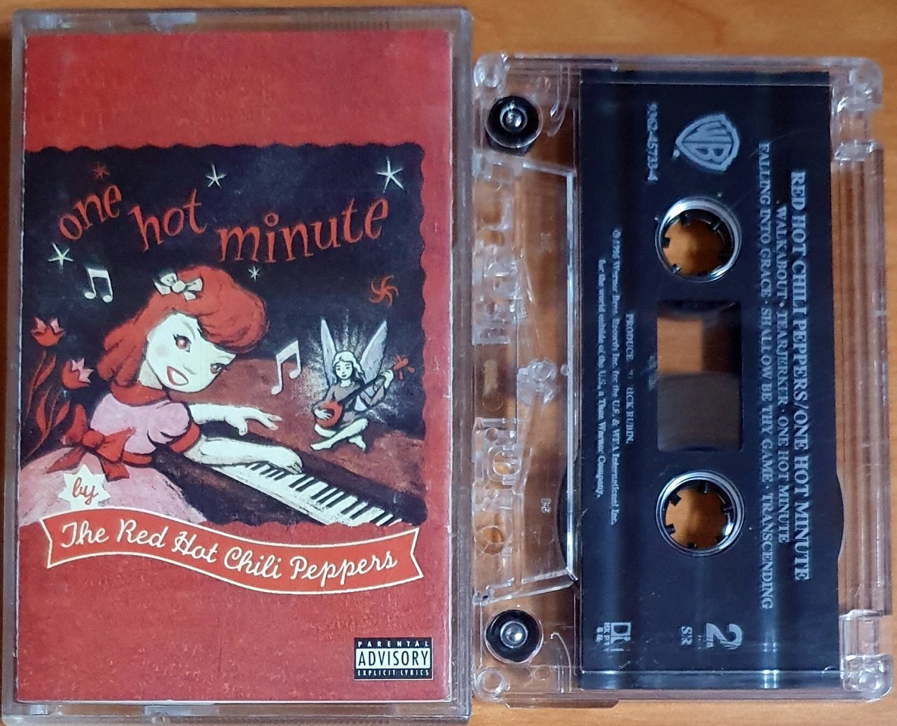 RED HOT CHILI PEPPERS - ONE HOT MINUTE (1995) - KASET MADE IN GERMANY 2.EL