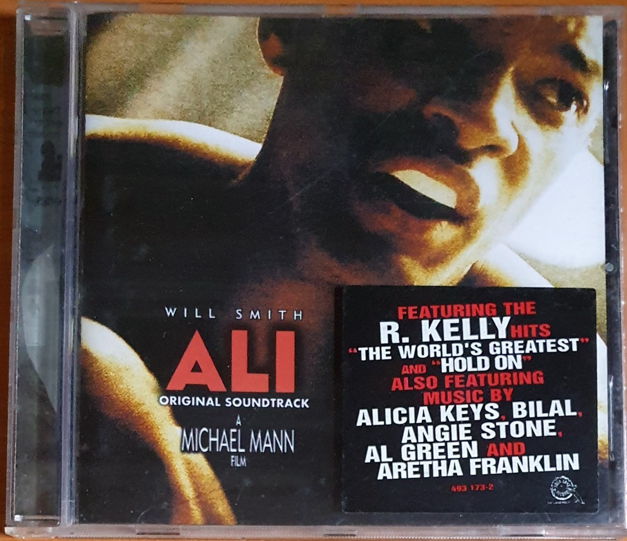 ALI SOUNDTRACK / R. KELLY, ALICIA KEYS, BILAL, ANGIE STONE, AL GREEN, ARETHA FRANKLIN (2001) - CD 2.EL