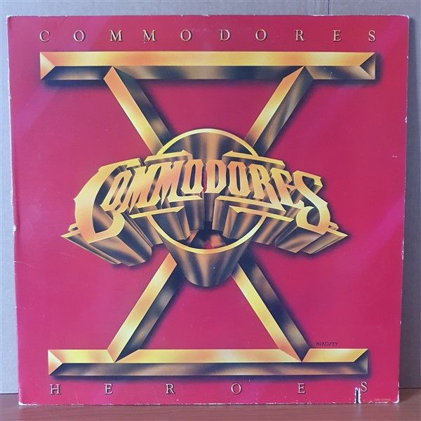 COMMODORES - HEROES (1980) - LP 2.EL PLAK