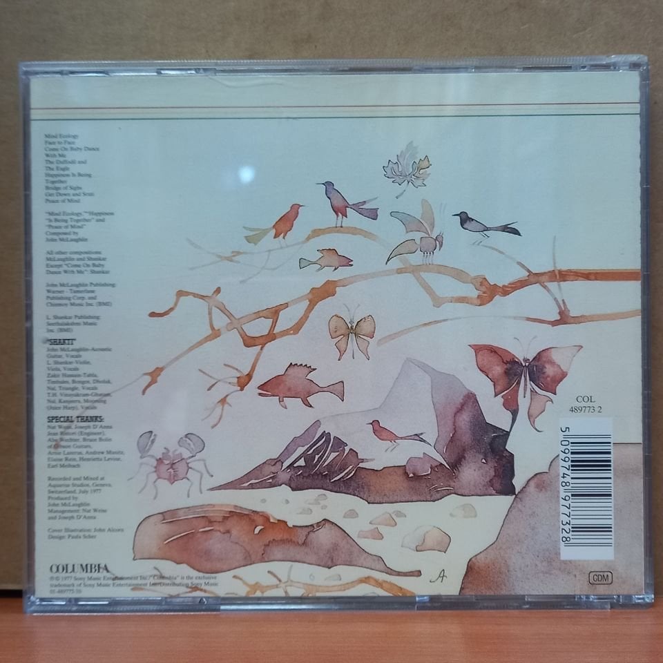 SHAKTI - NATURAL ELEMENTS / WITH JOHN MCLAUGHLIN (1977) - CD 2.EL