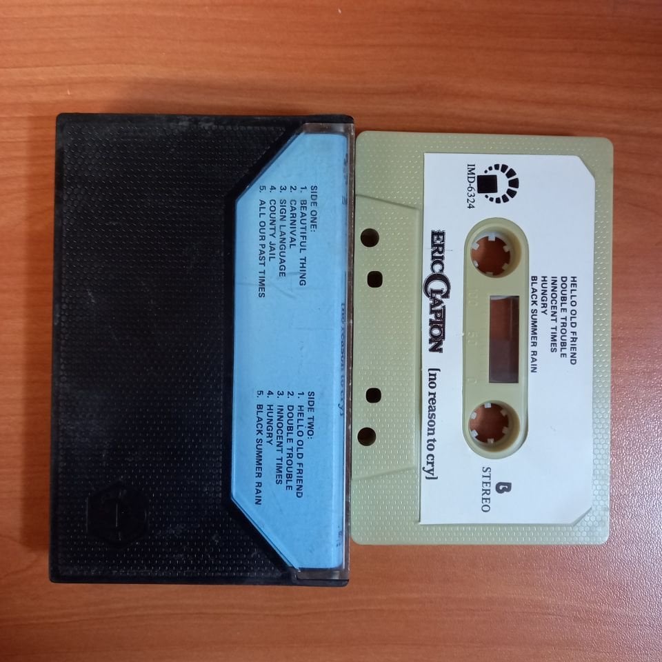ERIC CLAPTON - NO REASON TO CRY - KASET 2.EL