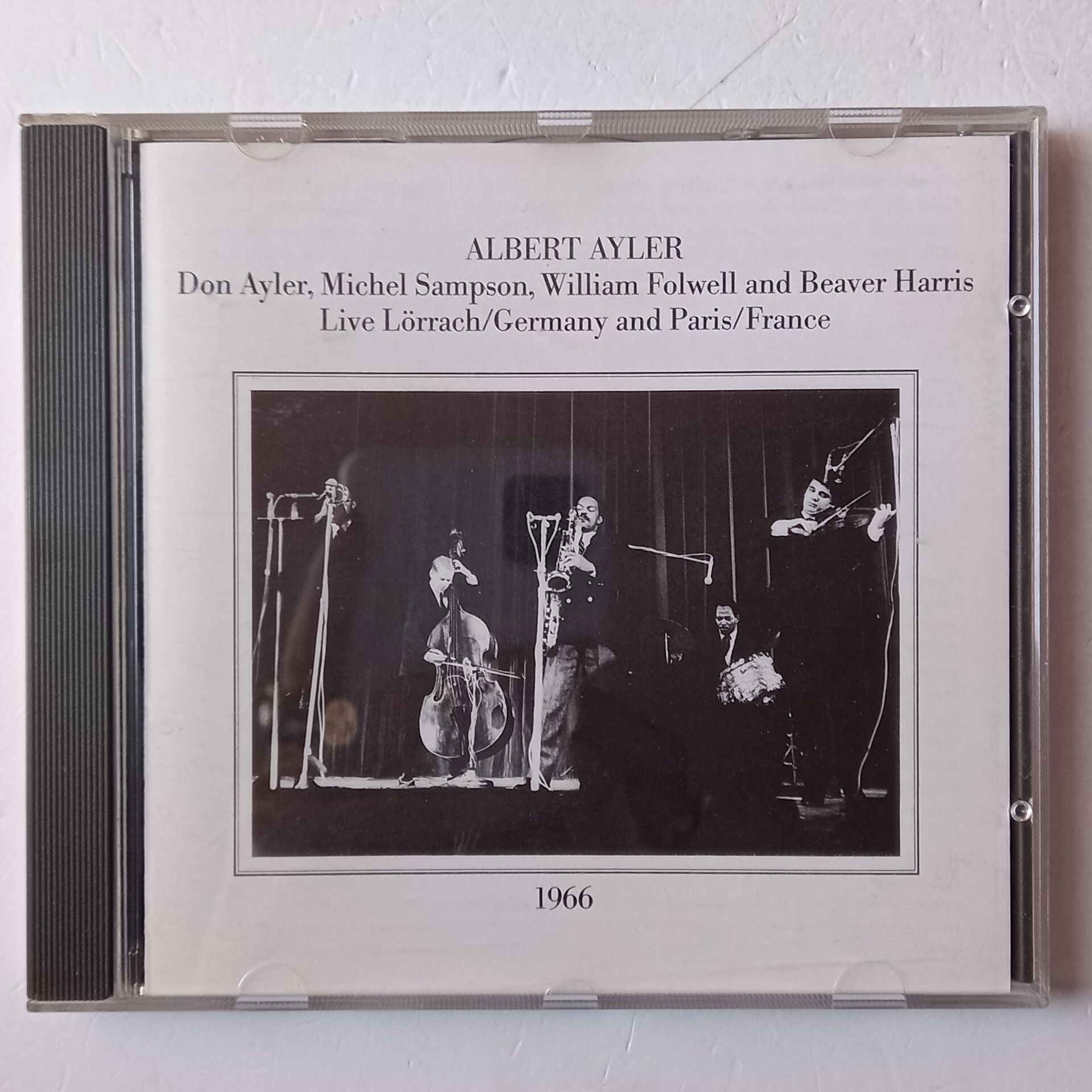 ALBERT AYLER – LIVE LÖRRACH/GERMANY AND PARIS/FRANCE (1982) - CD 1989 REISSUE 2.EL