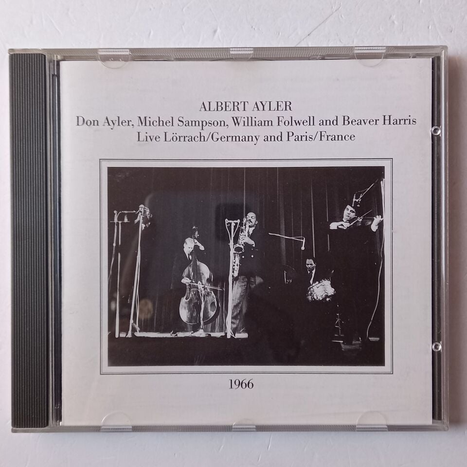 ALBERT AYLER – LIVE LÖRRACH/GERMANY AND PARIS/FRANCE (1982) - CD 1989 REISSUE 2.EL