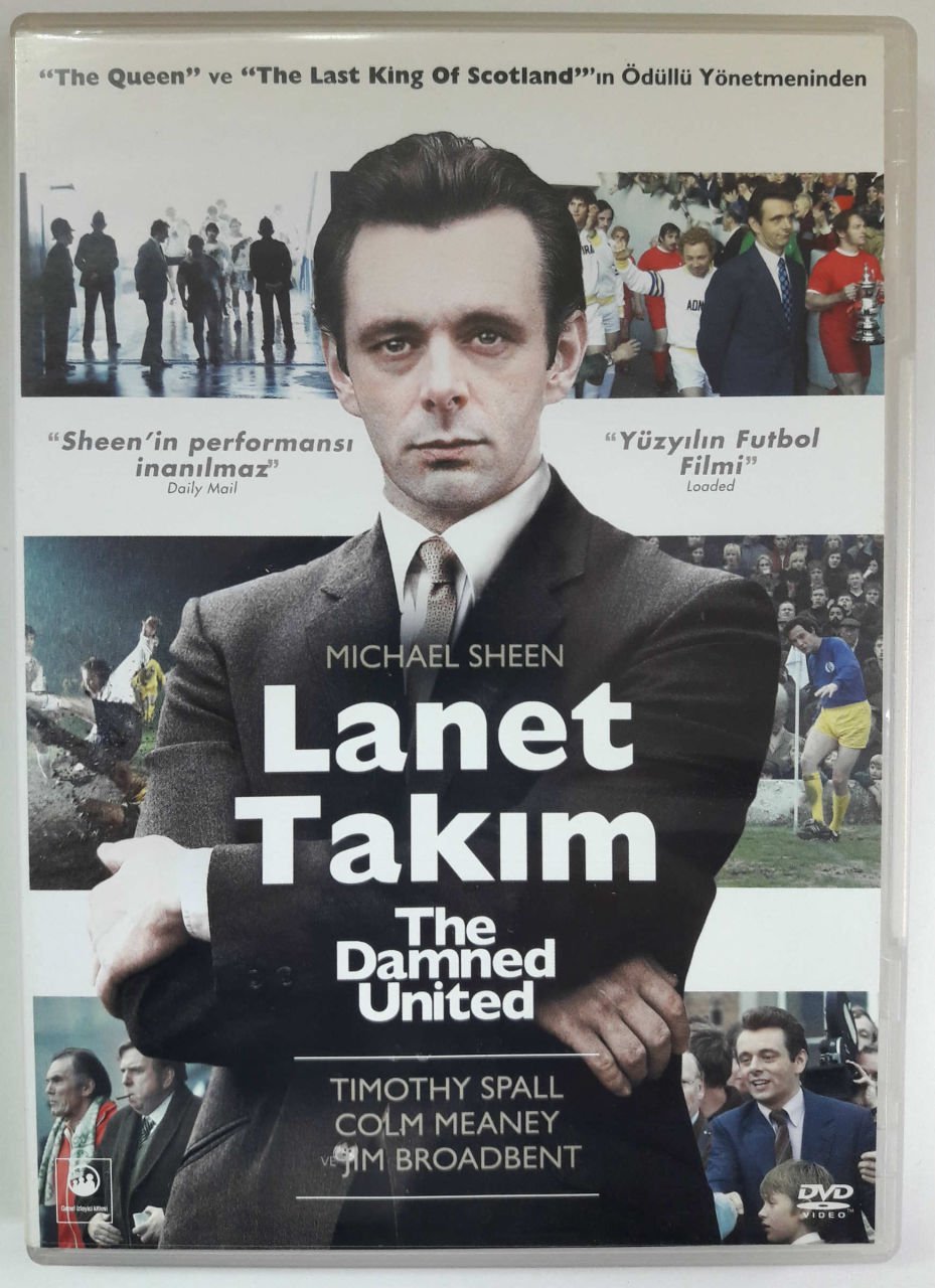 LANET TAKIM - THE DAMNED UNITED - MICHAEL SHEEN - DVD 2.EL