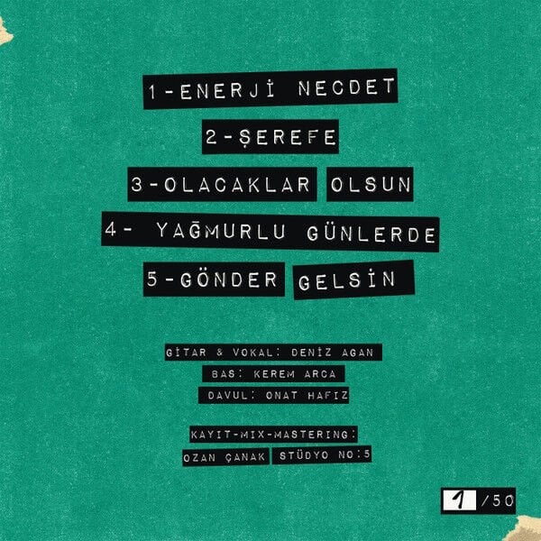 VAHŞİ ÇİÇEK – VAHŞİ ÇİÇEK (2026) - CDR EP GREEN LIMITED EDITION SIFIR