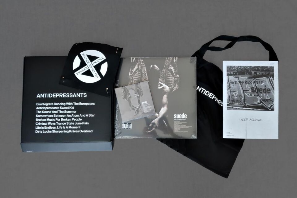 SUEDE - ANTIDEPRESSANTS (2025) - 1xLP 1xCD DELUXE BOX SET SIFIR PLAK