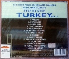 ADIM ADIM TÜRKİYE / STEP BY STEP TURKEY VOL. 2 CD SIFIR