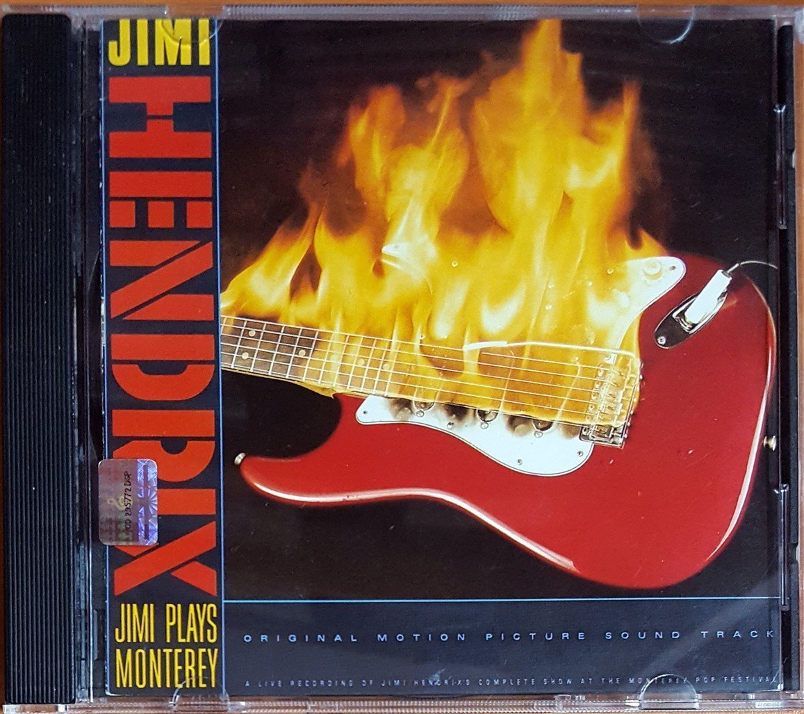 JIMI HENDRIX - JIMI PLAYS MONTEREY (1986) POLYDOR CD 2.EL