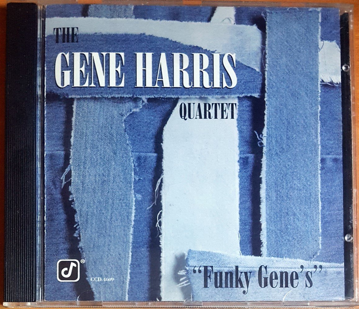 THE GENE HARRIS QUARTET - FUNKY GENE'S (1994) CONCORD JAZZ CD 2.EL