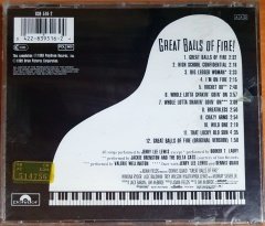 GREAT BALLS OF FIRE SOUNDTRACK / JERRY LEE LEWIS (1989) - CD SIFIR