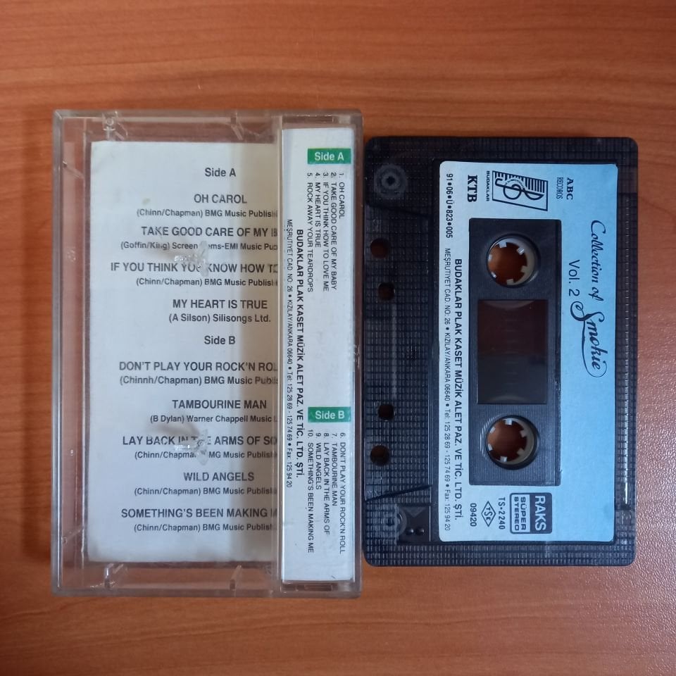 SMOKIE - THE COLLECTION OF SMOKIE (1991) - KASET 2.EL