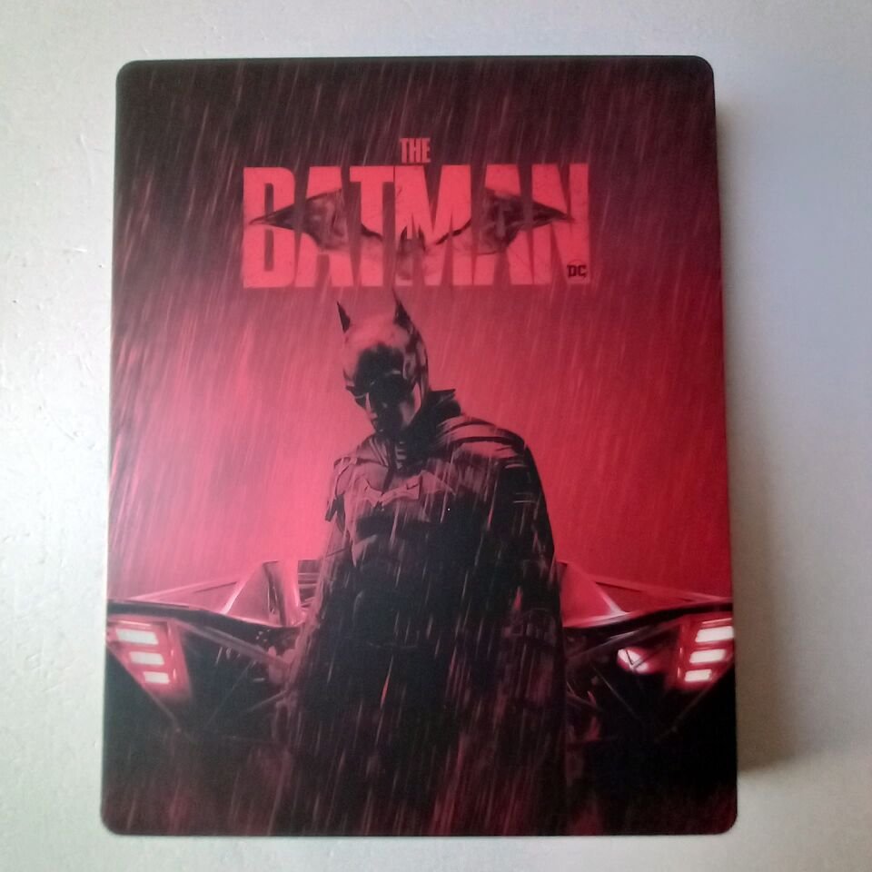 THE BATMAN - ROBERT PATTINSON, ZOE KRAVITZ, COLIN FARRELL - YÖN.: MATT REEVES - 3BLU-RAY 4K STEELBOOK METAL KUTU 2.EL TÜRKÇE ALTYAZI YOKTUR
