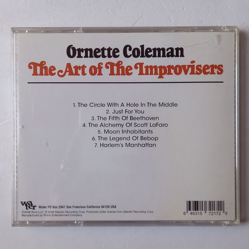 ORNETTE COLEMAN – THE ART OF THE IMPROVISERS (1970) - CD 2008 REISSUE 2.EL