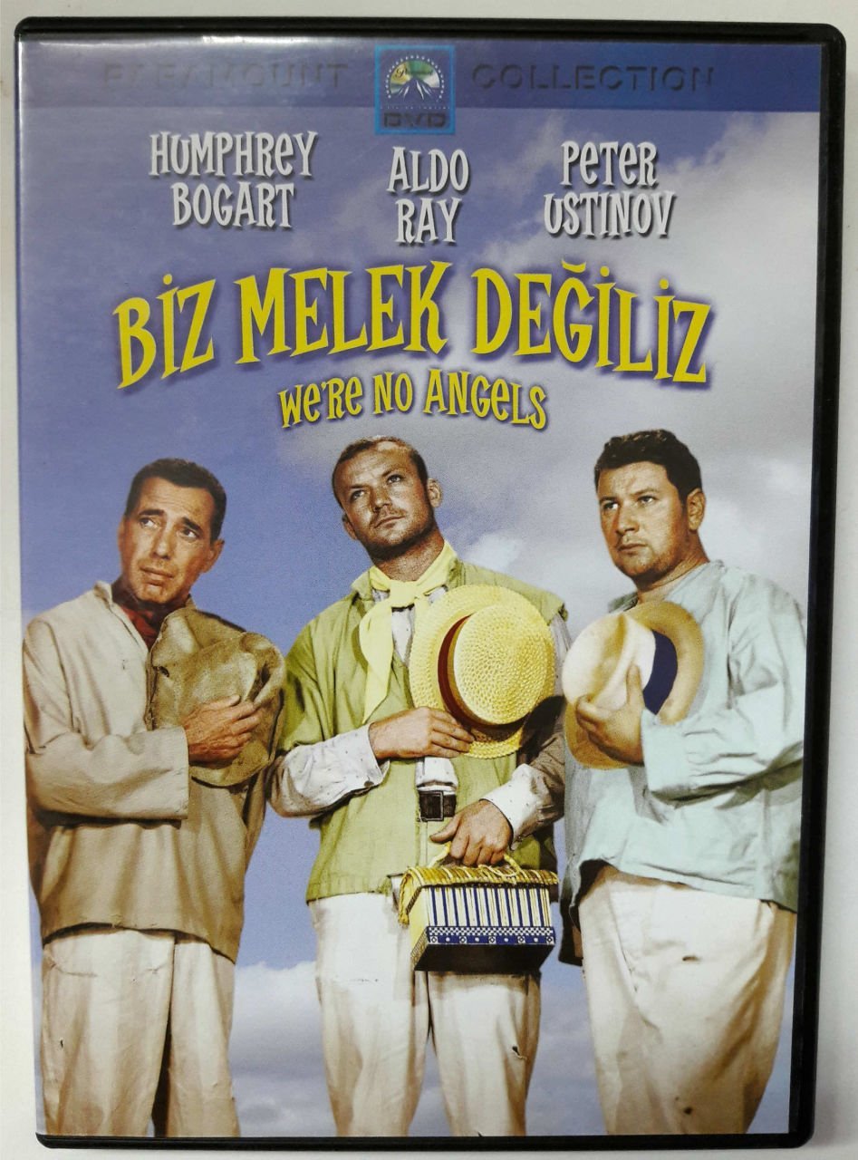 BİZ MELEK DEĞİLİZ - WE'RE NO ANGELS - HUMPHREY BOGART - DVD 2.EL