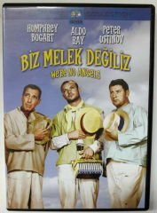 BİZ MELEK DEĞİLİZ - WE'RE NO ANGELS - HUMPHREY BOGART - DVD 2.EL